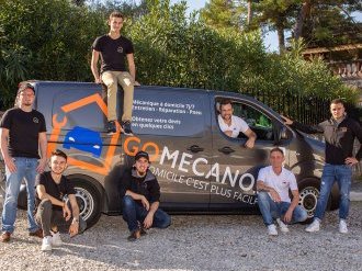 La start-up niçoise GoMecano a réparé gratuitement près d'une vingtaine de véhicules de personnels soignants