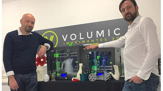 Volumic : ses imprimantes 3D permettent de passer du virtuel au réel