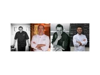 4 chefs sont réunis pour un dîner gastronomique, destiné aux bénéficiaires des restos du cœur de Nice et alentours 