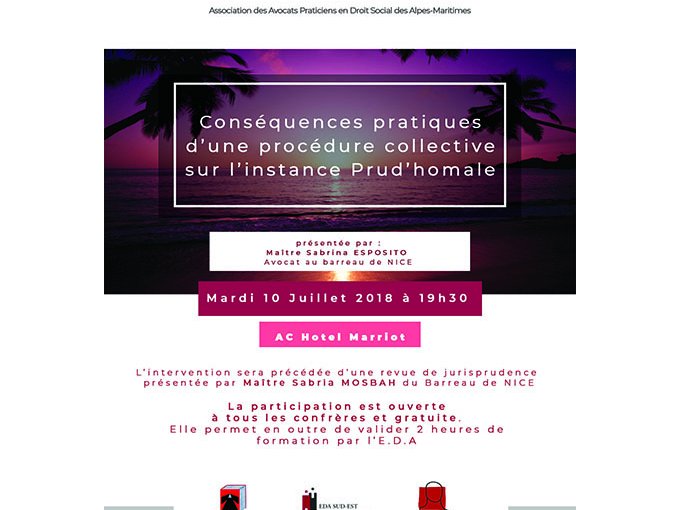 Prochaine réunion de (…)