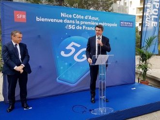Première ville de France couverte par la 5G, Nice soigne son attractivité