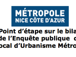 Point d'étape sur le bilan de l'Enquête publique du Plan Local d'Urbanisme Métropolitain 