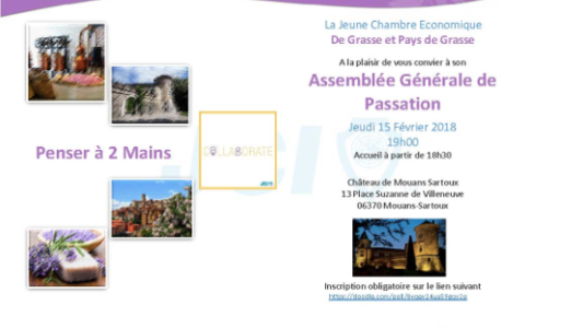 AG de Passation 2018 de la JCE de Grasse et Pays de Grasse le 15 février 