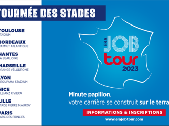ERA Immobilier organise une tournée des stades pour recruter 1 000 négociateurs