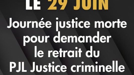 Justice : les avocats appelés à une journée nationale de mobilisation le 29 juin contre le projet de loi « SURE »