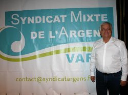 Didier Brémond, président du Conseil Syndical Mixte de l'Argens