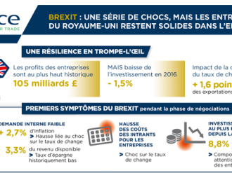 Brexit : Malgré des chocs multiples, le Royaume-Uni restera une destination attractive pour les entreprises selon la Coface