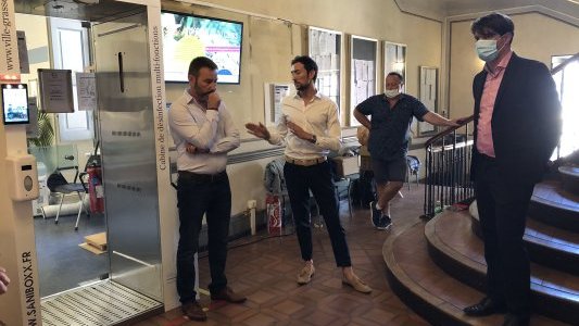 La Ville de Grasse teste la SANIBOXX