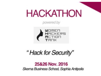 Hackathon sur le thème : "Hackons pour la sécurité de nos proches"