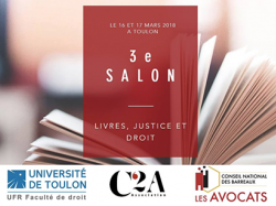 Jacques Toubon, parrain de la troisième édition du Salon Livres, Justice et Droit à Toulon