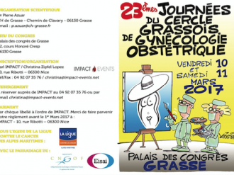 Conférence Grand public "les cancers évitables" au Palais des Congrès de Grasse