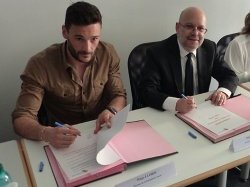 Hugo Lloris est le nouveau parrain de la Fondation Lenval