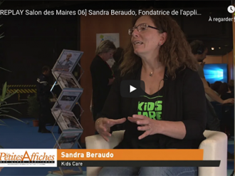 [REPLAY Salon des Maires 06] Sandra Beraudo, Fondatrice de KIDSCARE