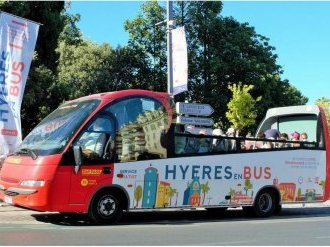 A Hyères, le bus touristique gratuit a fait le plein !