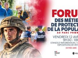 Forum des métiers de protection de la population au Parc Phoenix ce vendredi