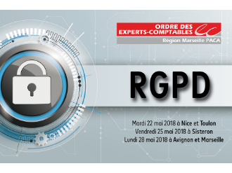 Le CROEC PACA organise des réunions d'information sur #RGPD pour les experts-comptables
