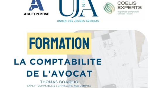 Formation UJA Nice : la comptabilité de l'avocat, un rendez-vous à ne pas manquer
