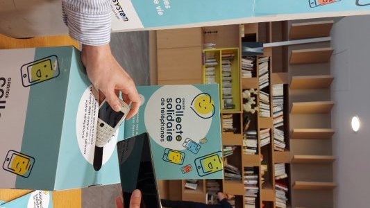 Métropole Nice : Grande collecte de téléphones avec ecosystem, un geste pour la planète et un acte solidaire