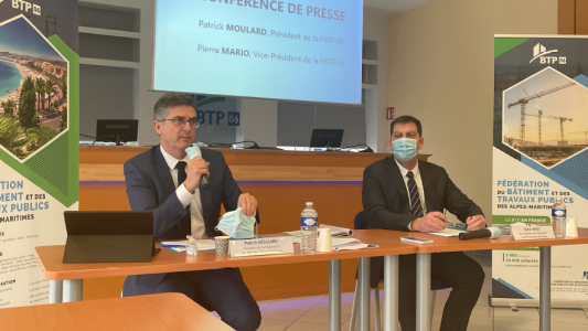 Pour Patrick Moulard, « le BTP a tenu le choc » 