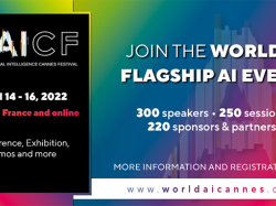 Le World Artificial Intelligence Cannes Festival (WAICF) arrive les 14, 15 et 16 avril 2022