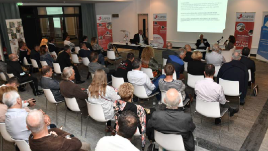 La table-ronde sur la rénovation énergétique et l'AG de la CAPEB 06 ont réuni plus de 80 participants