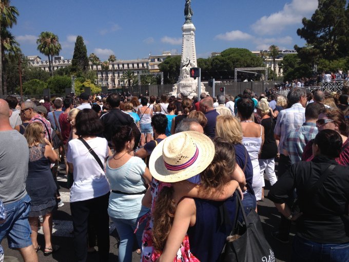 Foule imposante sur (…)