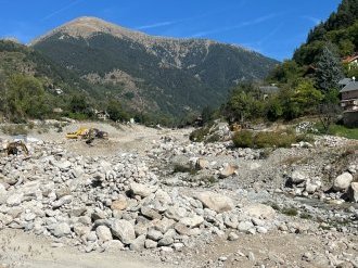 Tempêtes Alex et Aline : La préfecture présente un point d'étape sur la reconstruction des vallées sinistrées