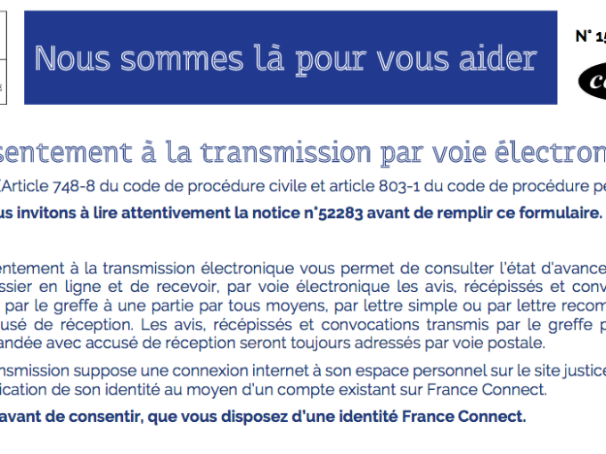 Justice en ligne : facili