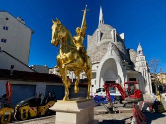 Statue Jeanne d'Arc : La Régie Parcs d'Azur perquisitionnée