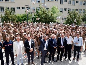 Blasons de la Garde Régionale Forestière : La région salue les 250 jeunes mobilisés pour protéger les forêts cet été