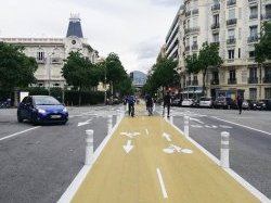 Nice : Premier point d'étape du nouveau réseau vélo expérimental 