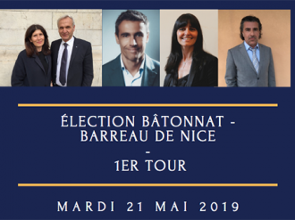 BARREAU DE NICE : Jour J pour le premier tour des élections du Bâtonnier 