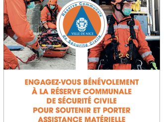 Comment rejoindre bénévolement la réserve communale de la sécurité civile à Nice ?