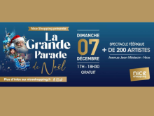 Nice : Rendez-vous le 7 décembre pour la Grande Parade de Noël