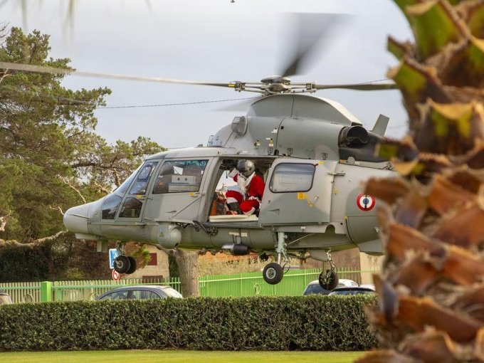 A Hyères, le Père Noël