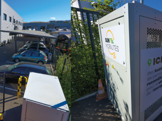 Réemploi des batteries : le Groupe Ippolito expérimente le stockage solaire local à Villeneuve-Loubet