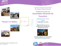 AG de Passation 2018 de la JCE de Grasse et Pays de Grasse le 15 février 