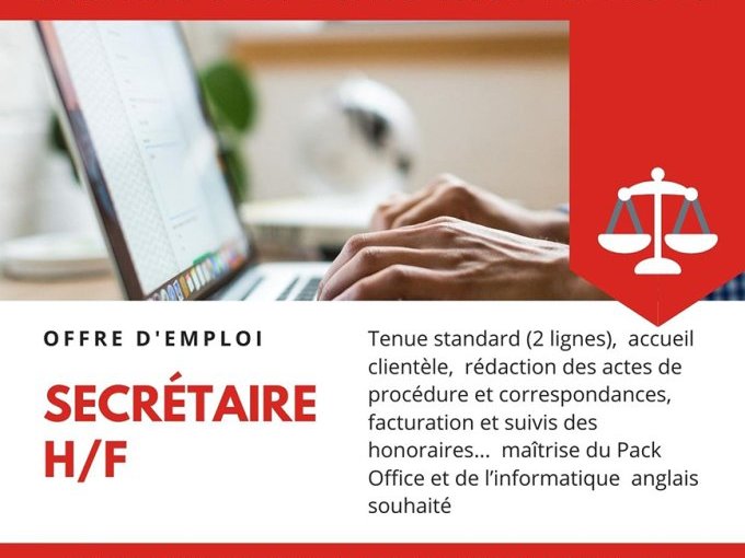Emploi : Le Cabinet (…)