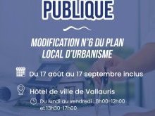 À Vallauris-Golfe-Juan, une enquête publique sur la modification du plan local d'urbanisme n°6