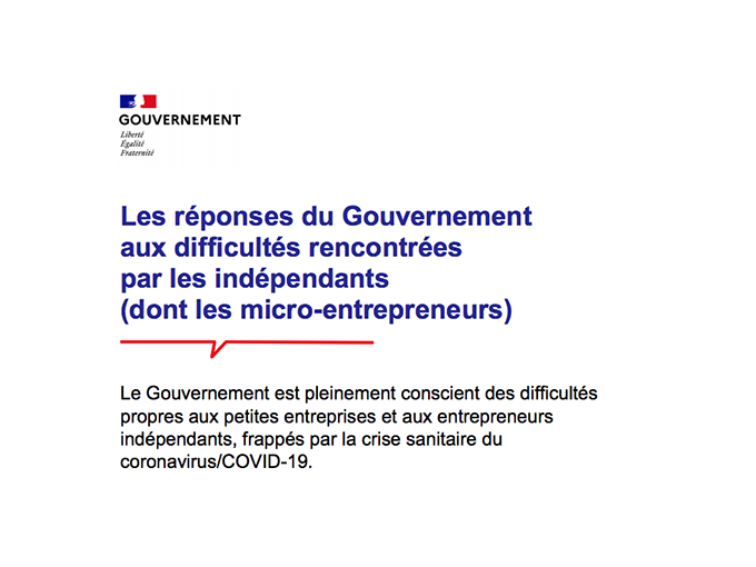 Les réponses du Gouvernem