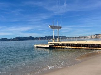 12 labels Pavillon Bleu pour les plages cannoises