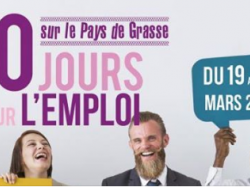 10 jours pour l'emploi sur le Pays de Grasse du 19 au 29 mars 2019