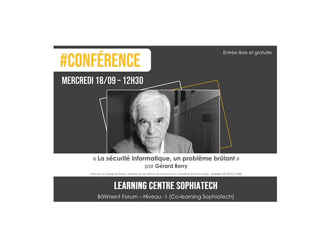 Conférence : "La sécurité