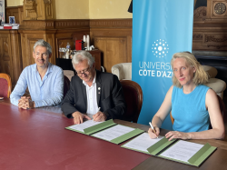 Université Côte d'Azur et l'école ISART Digital signent une convention en faveur de la vie étudiante