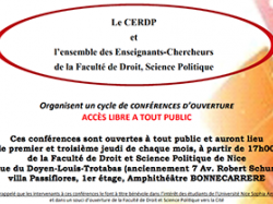 Conférence CERDP : "Eclairages sur les règles d'urbanisme applicables au lotissement"