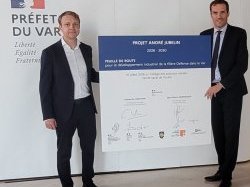 Xavier Prud'hon prend ses fonctions de directeur de projet chargé de l'industrie de défense dans le Var