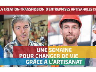 Semaine nationale de la création transmission : sept jours pour changer de vie grâce à l'artisanat