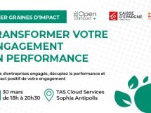 Atelier MBD OPEN IMPACT/CECAZ : "Sensibilisation à la RSE" le 30 mars