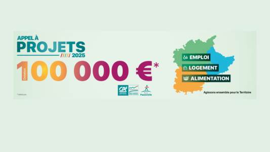 Participez à l'appel à projets « Emploi, Logement, Alimentation » lancé par le Crédit Agricole pour faire bouger les lignes