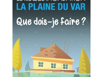 Sensibilisation du grand public sur la culture du risque d'inondation dans la basse vallée du Var